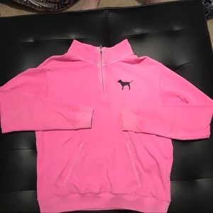 VS PINK quarter zip